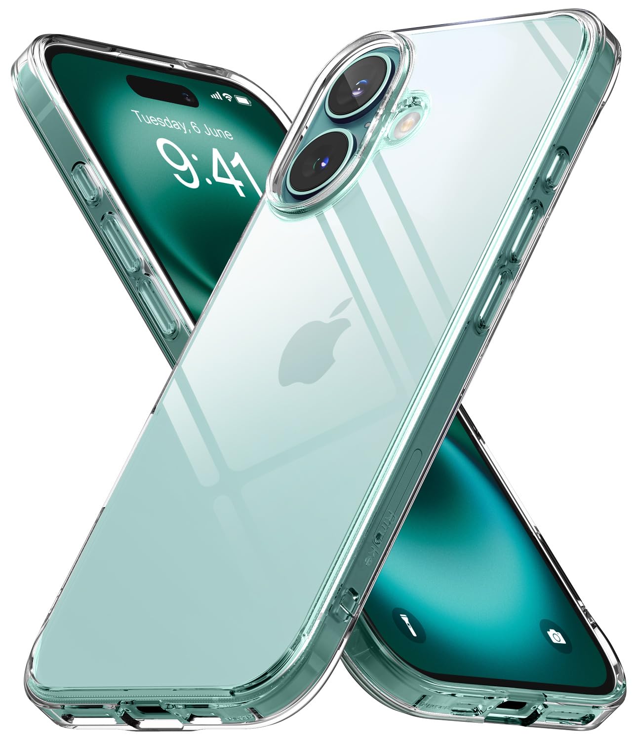 (Refurbished) iPhone 16 Back Cover Case | Fusion - Clear