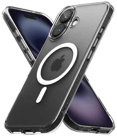 (Refurbished) iPhone 16 Back Cover Case | Fusion Magnetic - Matte Clear