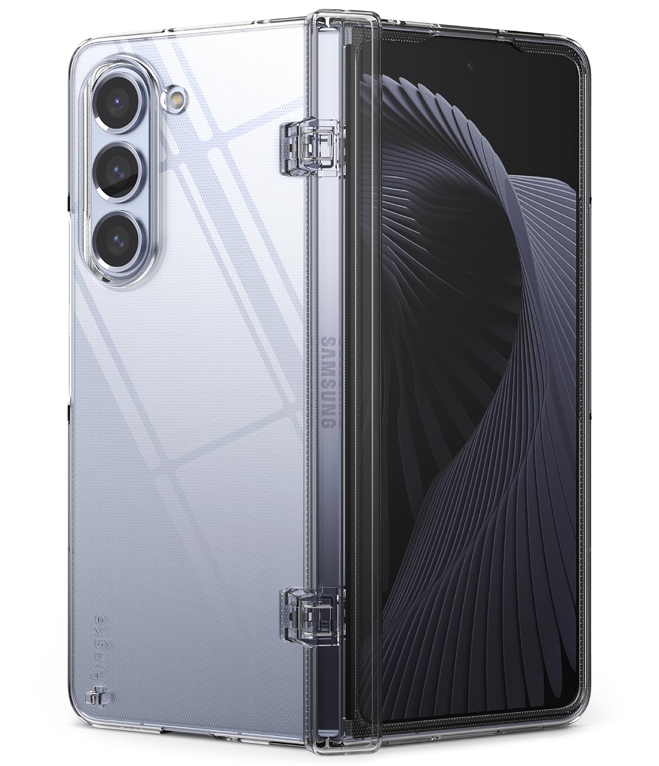 Samsung Galaxy Z Fold 5 Back Cover Hinge Case | Slim - Clear