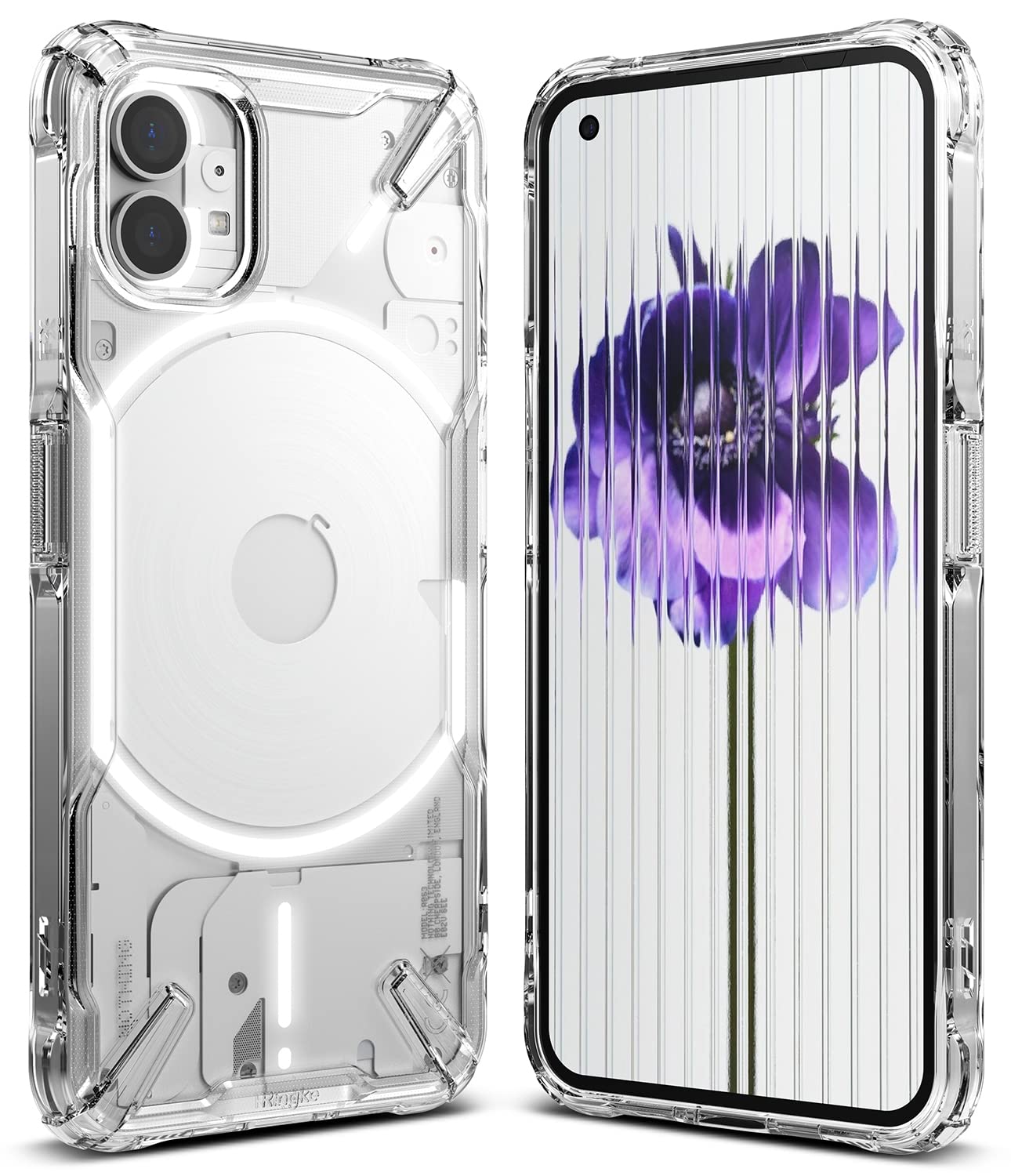 Nothing Phone (1) Back Cover Case | Fusion-X - Clear