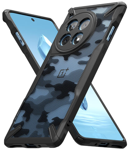 OnePlus 12R 5G Back Cover Case | Fusion -X - Camo Black