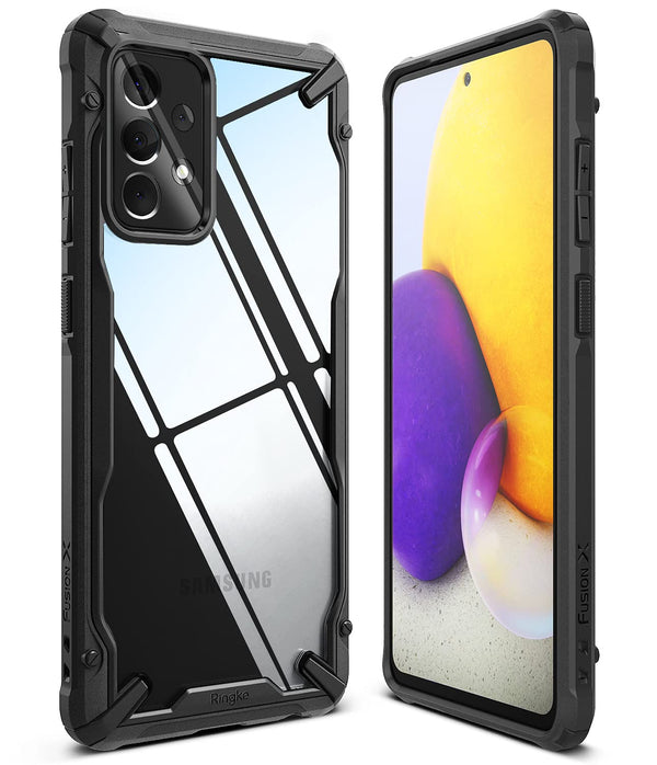 Samsung Galaxy A72 5G Back Cover Case | Fusion X - Black