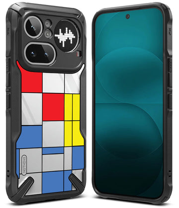 Nothing Phone (4a) Pro Back Cover Case | Fusion-X Design - Cub-X (Black)