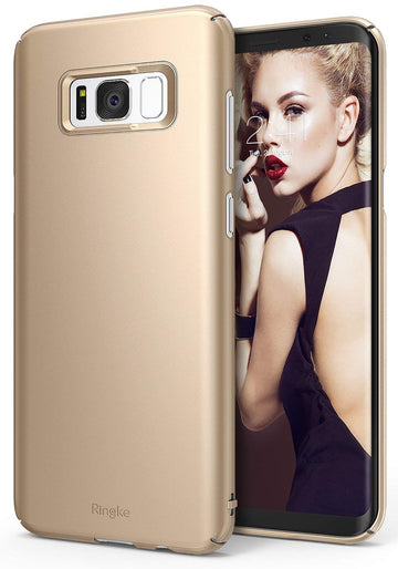 Samsung Galaxy S8 Plus Back Cover Case | Slim - Royal Gold