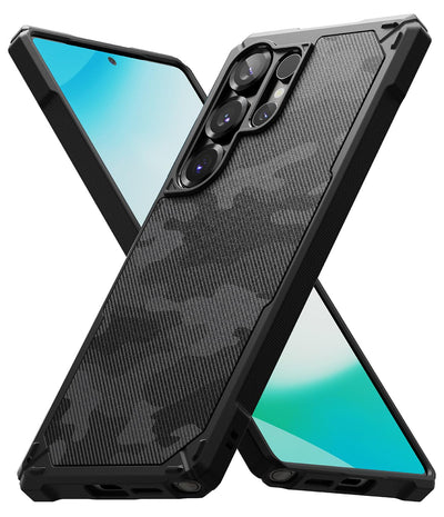 Samsung Galaxy S25 Ultra Back Cover Case | Rugged Gear - Camo Black
