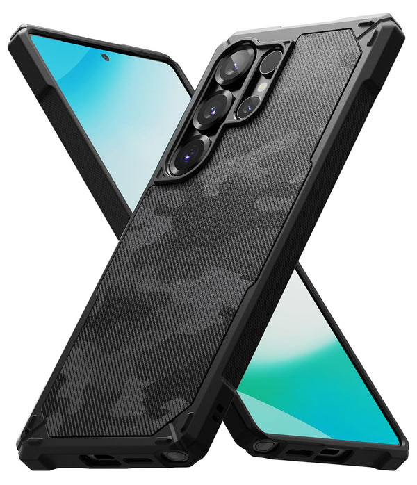 Samsung Galaxy S25 Ultra Back Cover Case | Rugged Gear - Camo Black