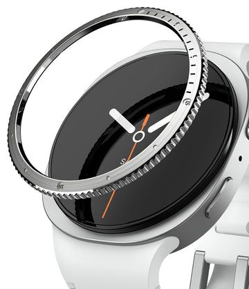 Samsung Galaxy Watch 8 40mm Case  Bezel Styling - 40-03 (ST) Silver