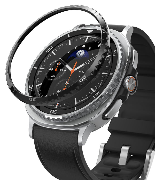 Samsung Galaxy Watch 8 Classic 46mm Case Bezel Styling - 46-02 (ST) Black