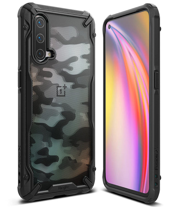 (Refurbished) OnePlus Nord CE 5G Back Cover Case | Fusion X - Camo Black