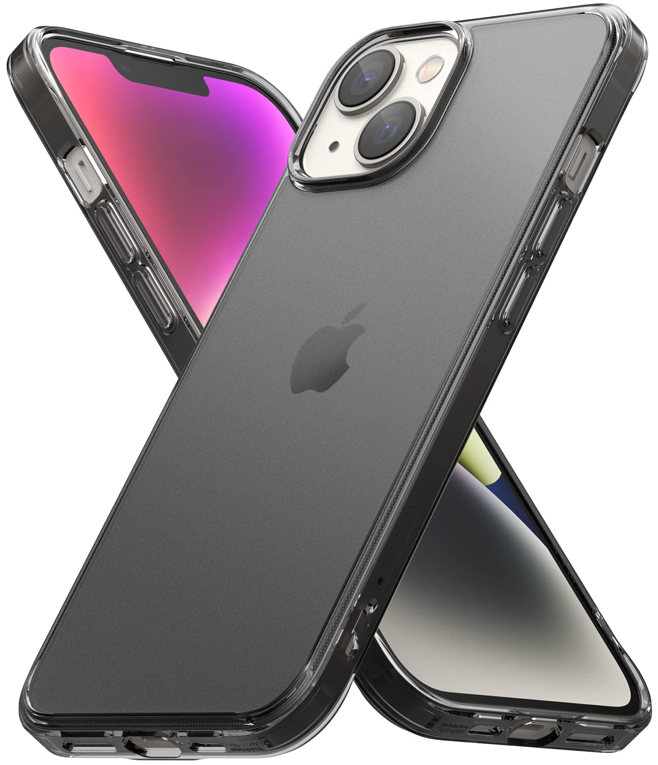 (Refurbished) Apple iPhone 14 Plus Back Cover Case | Fusion Matte - Smoke black