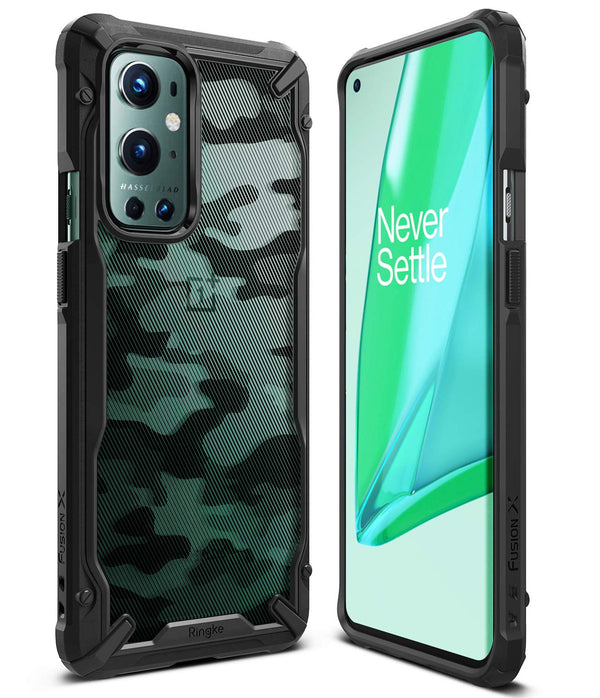 OnePlus 9 Pro Back Cover Case / Fusion X Camo Black