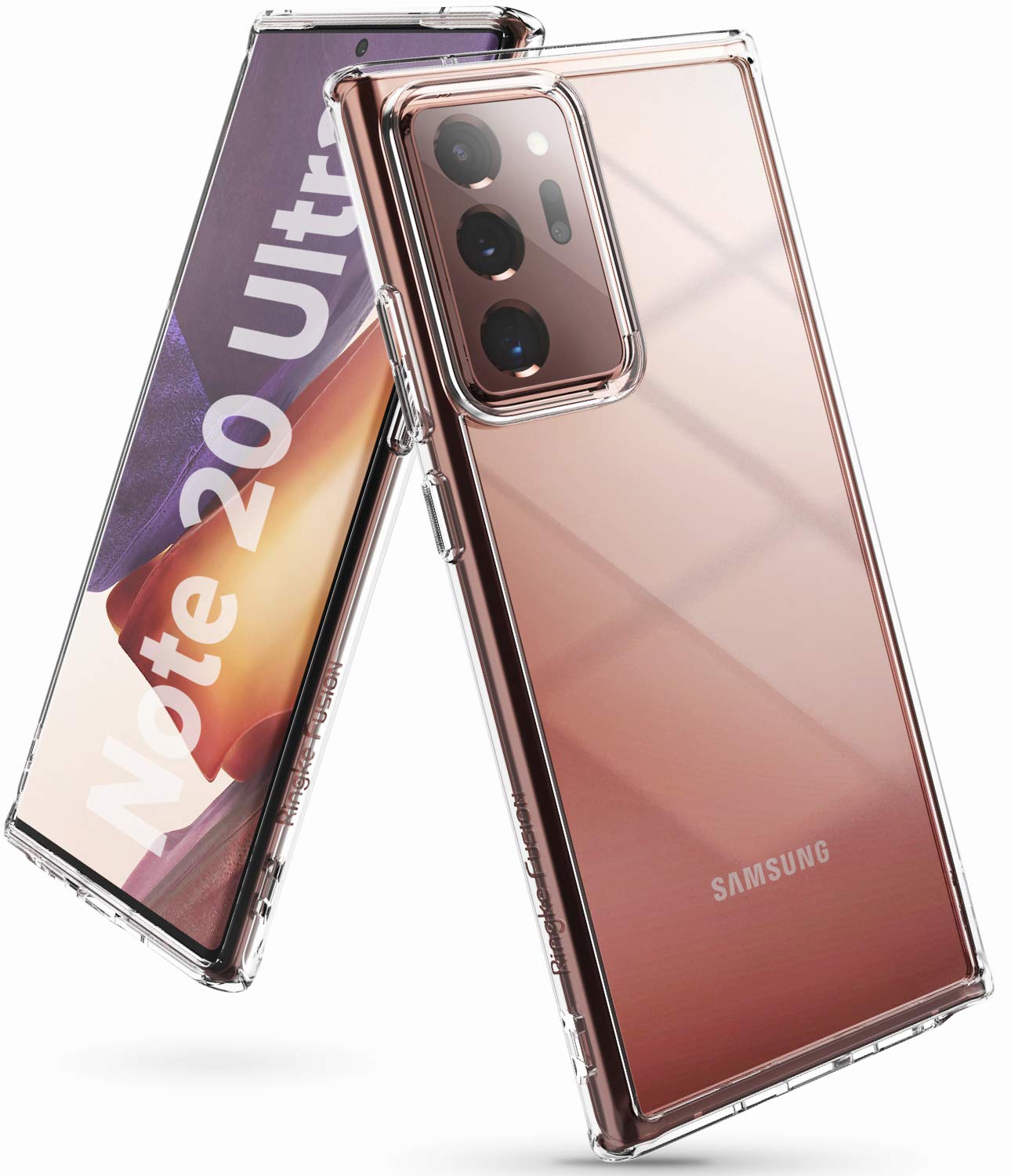 (Refurbished) Samsung Galaxy Note 20 Ultra Back Cover Case | Fusion - Clear