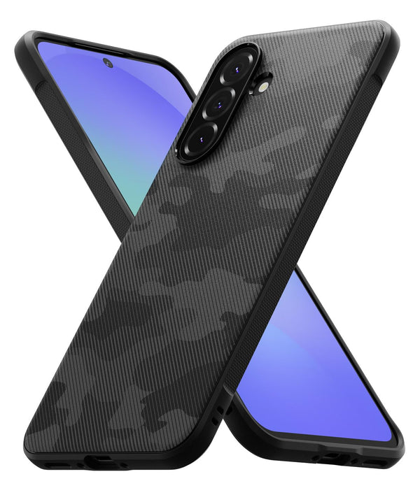 Samsung Galaxy  A36  / A56 Back Cover Case | Onyx - Camo Black