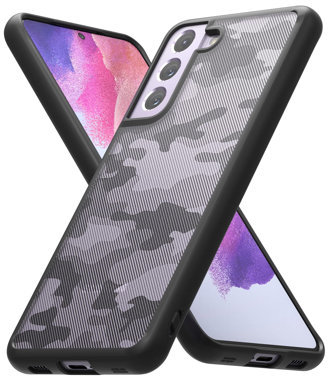 Samsung Galaxy S21 FE Back Cover Case | Fusion - Matte Camo Black