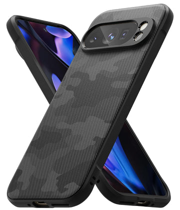 Google Pixel 9 Pro XL Back Cover Case | Onyx - Camo Black