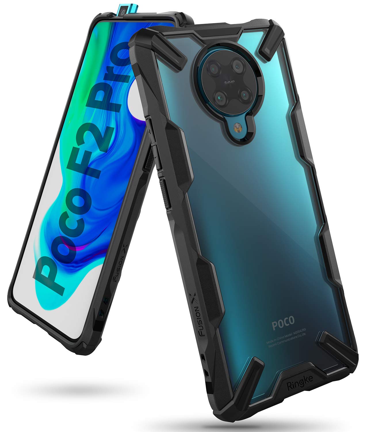 Poco F2 Pro / Redmi K30 Pro Back Cover Case | Fusion X - Black