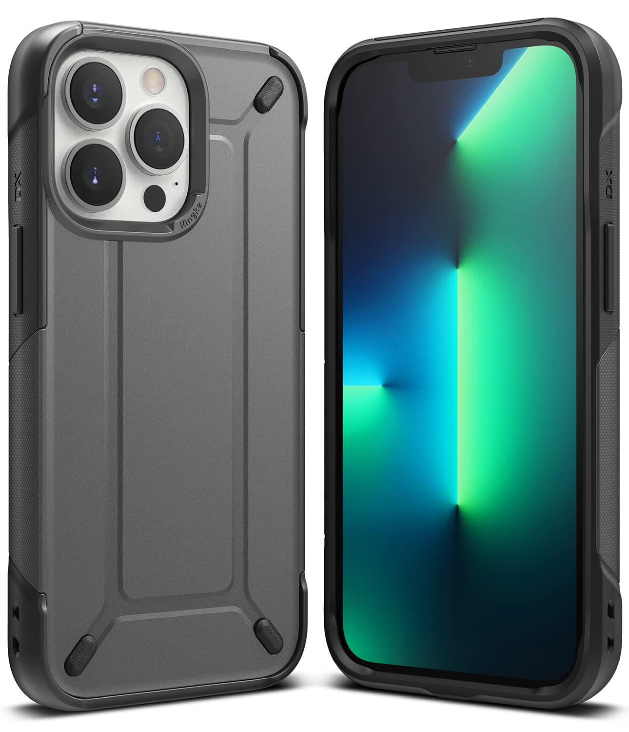 iPhone 13 Pro Back Cover Case | Dx - Gun Metal