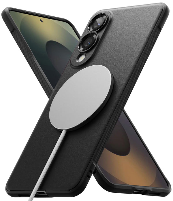 Samsung Galaxy S25 Edge  Back Cover Case | Onyx Magnetic - Black