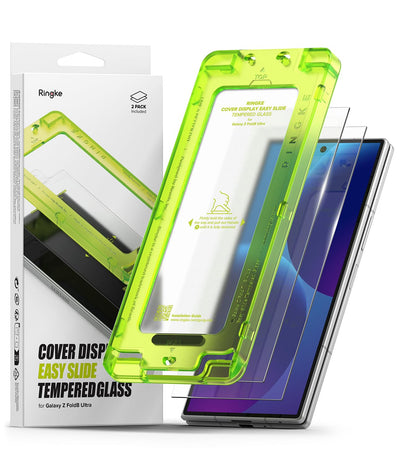 Samsung Galaxy Z Fold 8 Ultra Tempered Glass Screen Protector Guard | Easy Slide [2 Pack]