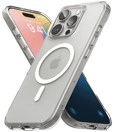 (Refurbished) iPhone 16 Pro Back Cover Case | Fusion Magnetic - Matte Clear
