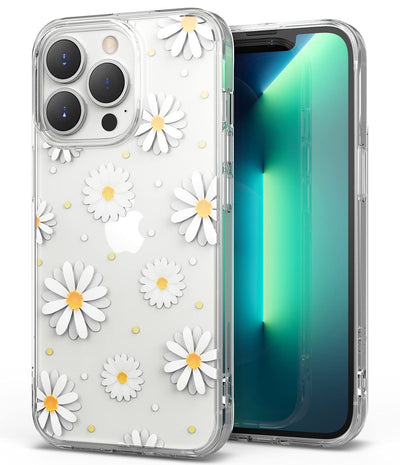 iPhone 13 Pro Max Back Cover Case | Fusion Design - Daisy
