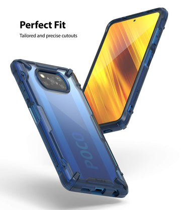 Poco X3 Pro / Poco X3 Back Cover Case | Fusion X - Space Blue
