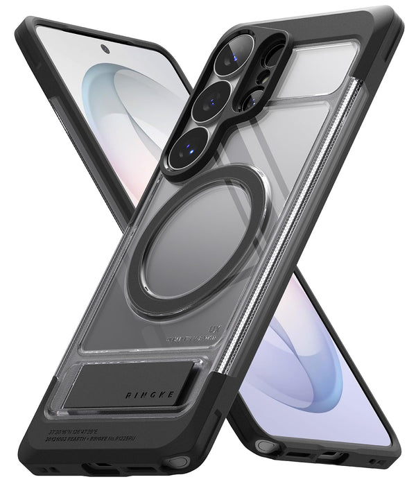 Samsung Galaxy S26 Ultra Back Cover Case | UX Magnetic With Kickstand - Smoke Black