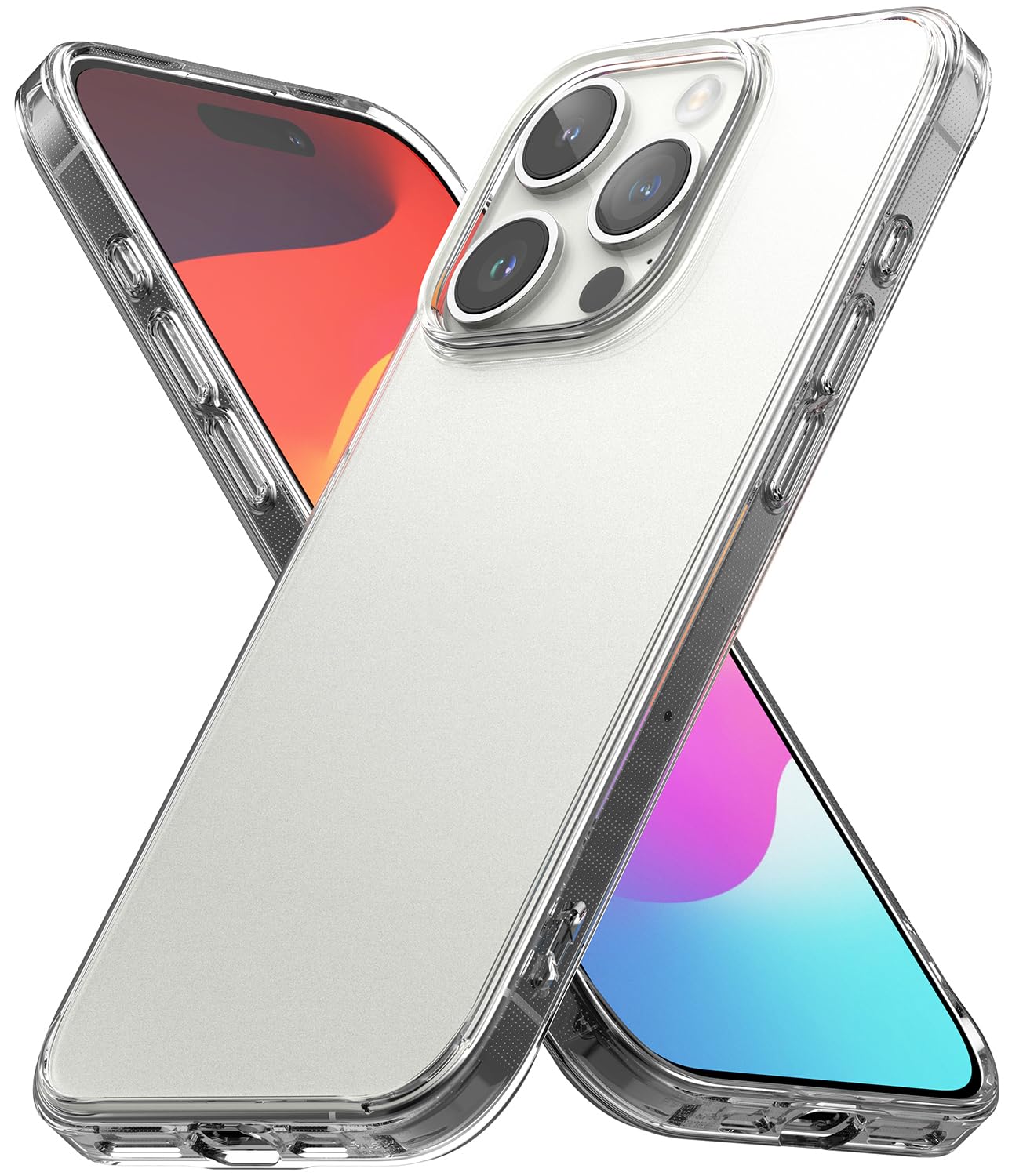 iPhone 15 Pro Max Back Cover Case | Fusion - Matte Clear