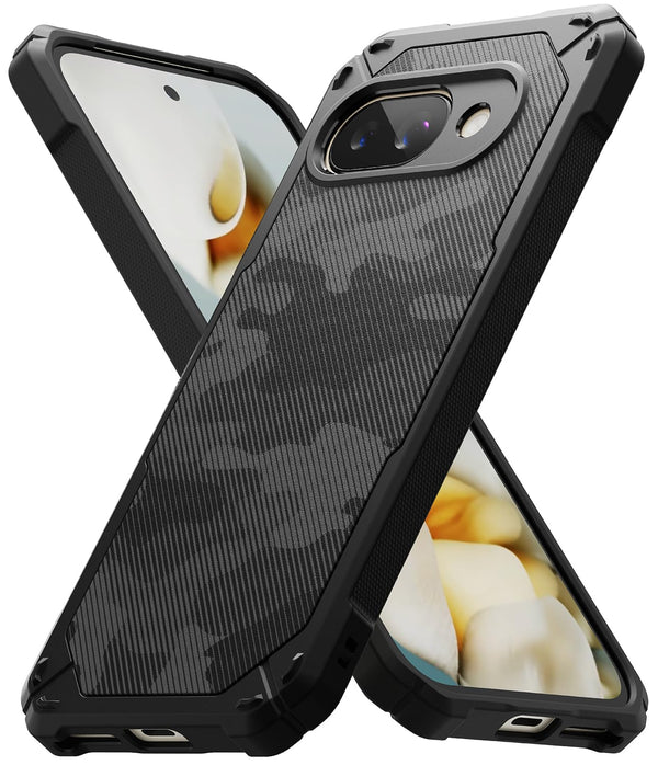 Google Pixel 9a Back Cover Case | Rugged Gear - Camo Black