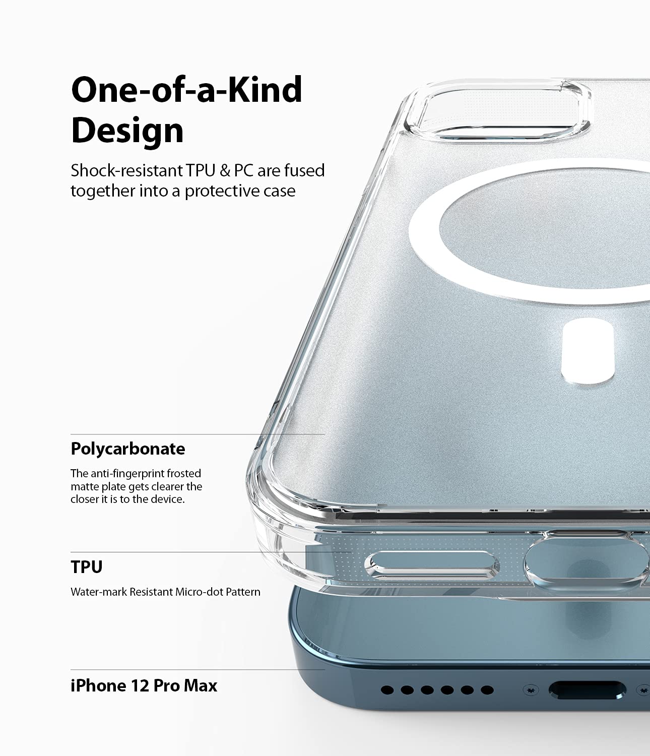 iPhone 12 Pro Max Magsafe Case Fusion Magnetic Mobile Cover