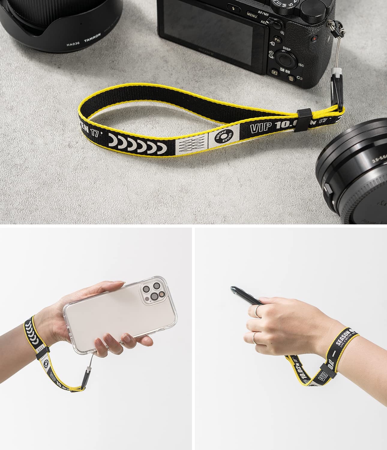 RINGKE® LANYARD HAND STRAP Designed For Cell Phone Cases, Keys, Cameras & ID QuikCatch Lanyard