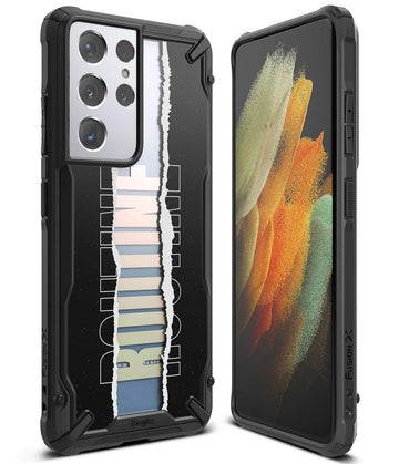 Samsung Galaxy S21 Ultra Back Cover Case | Fusion X Design - Routine