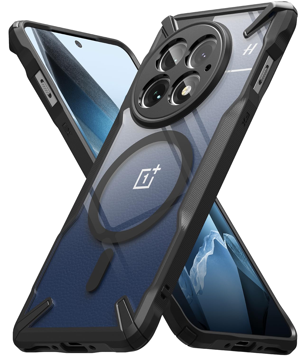 OnePlus 13 Back Cover Case | Fusion - X Magnetic - Black