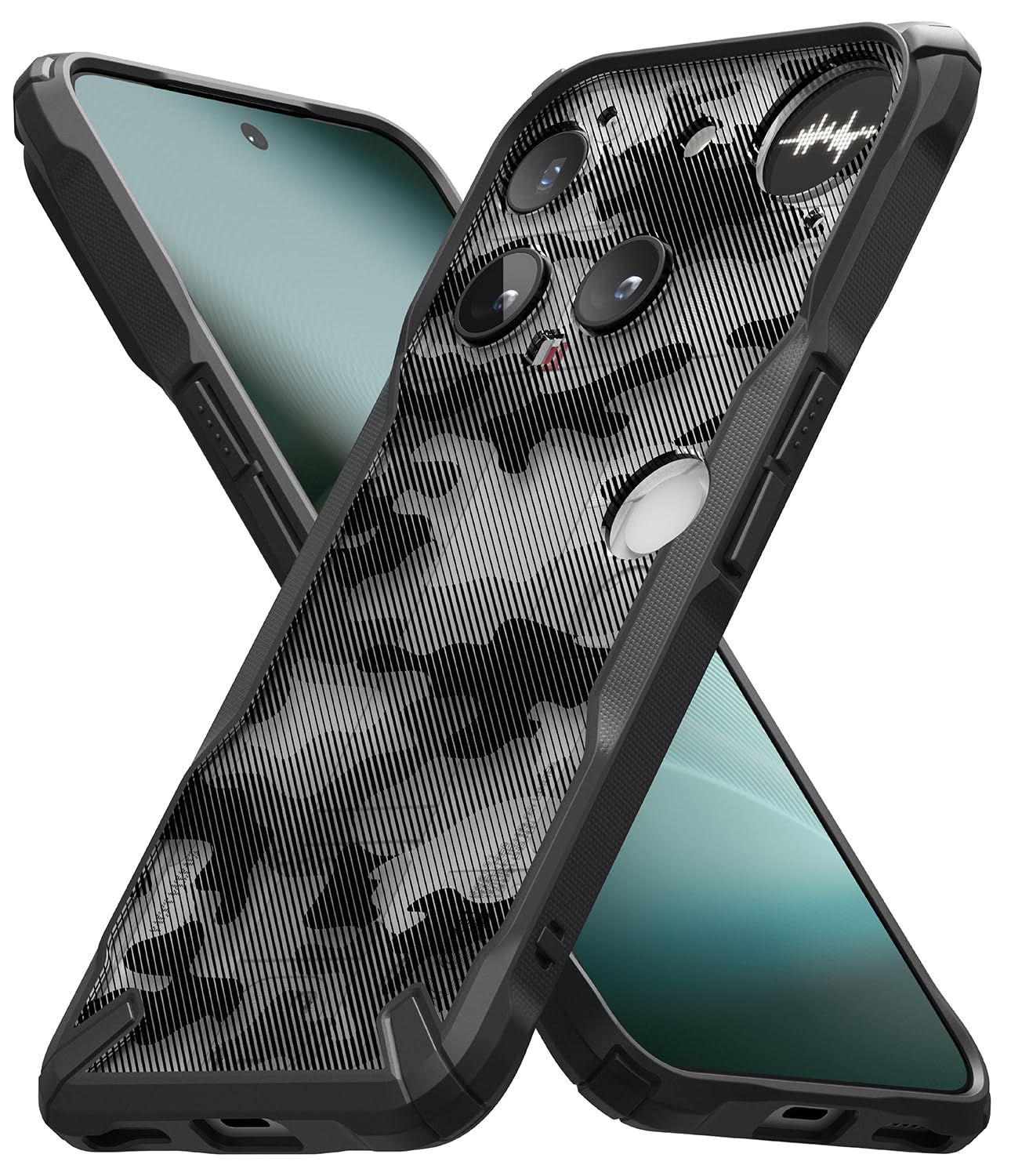 Nothing Phone 3 Back Cover Case | Fusion-X  - Camo Black
