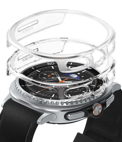 Samsung Galaxy Watch 8 Classic 46mm Case Slim - Clear & Alphine Clear [2 Pack]