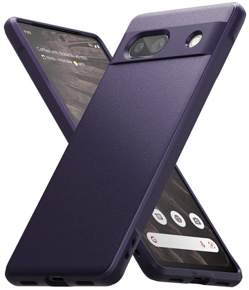 (Refurbished) Google Pixel 7a Back Cover Case Onyx - Purple