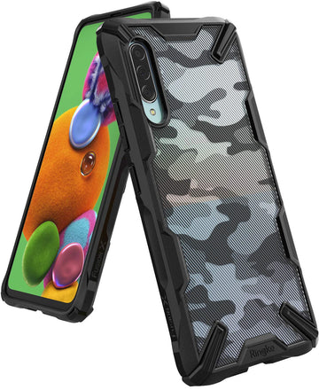 Samsung Galaxy A90 5G Back Cover Case | Fusion X - CAMO BLACK