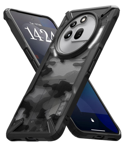 Nothing Phone 3a Pro Back Cover Case | Fusion-X  - Camo Black
