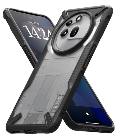 Nothing Phone 3a Pro  Back Cover Case | Fusion-X - Black