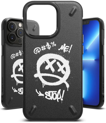 iPhone 13 Pro Max Back Cover Case | Onyx Design - Graffiti