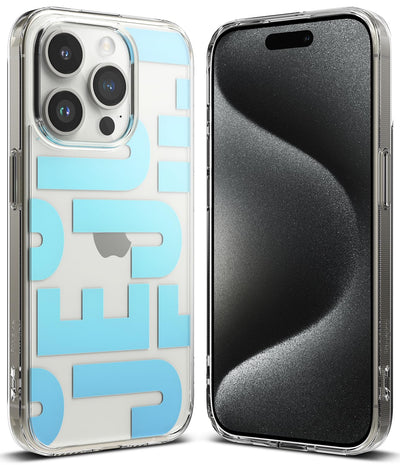 (Refurbished) Ringke iPhone 15 Pro Max Back Cover case Fusion Design - Jeju