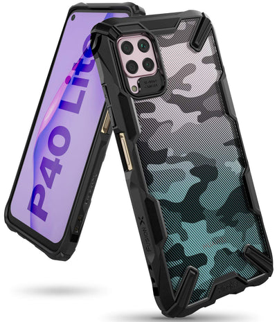 Huawei P40 Lite Back Cover Case | Fusion X - Camo Black