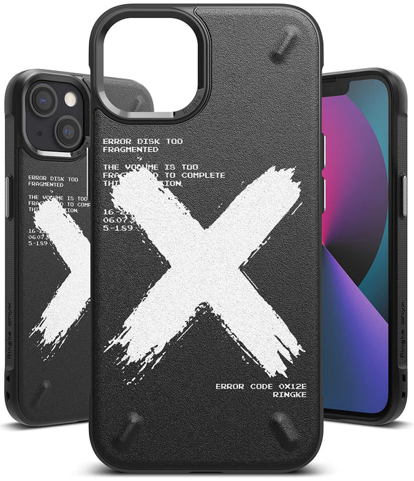 (Refurbished) iPhone 13 Mini Back Cover Case | Onyx Design -X