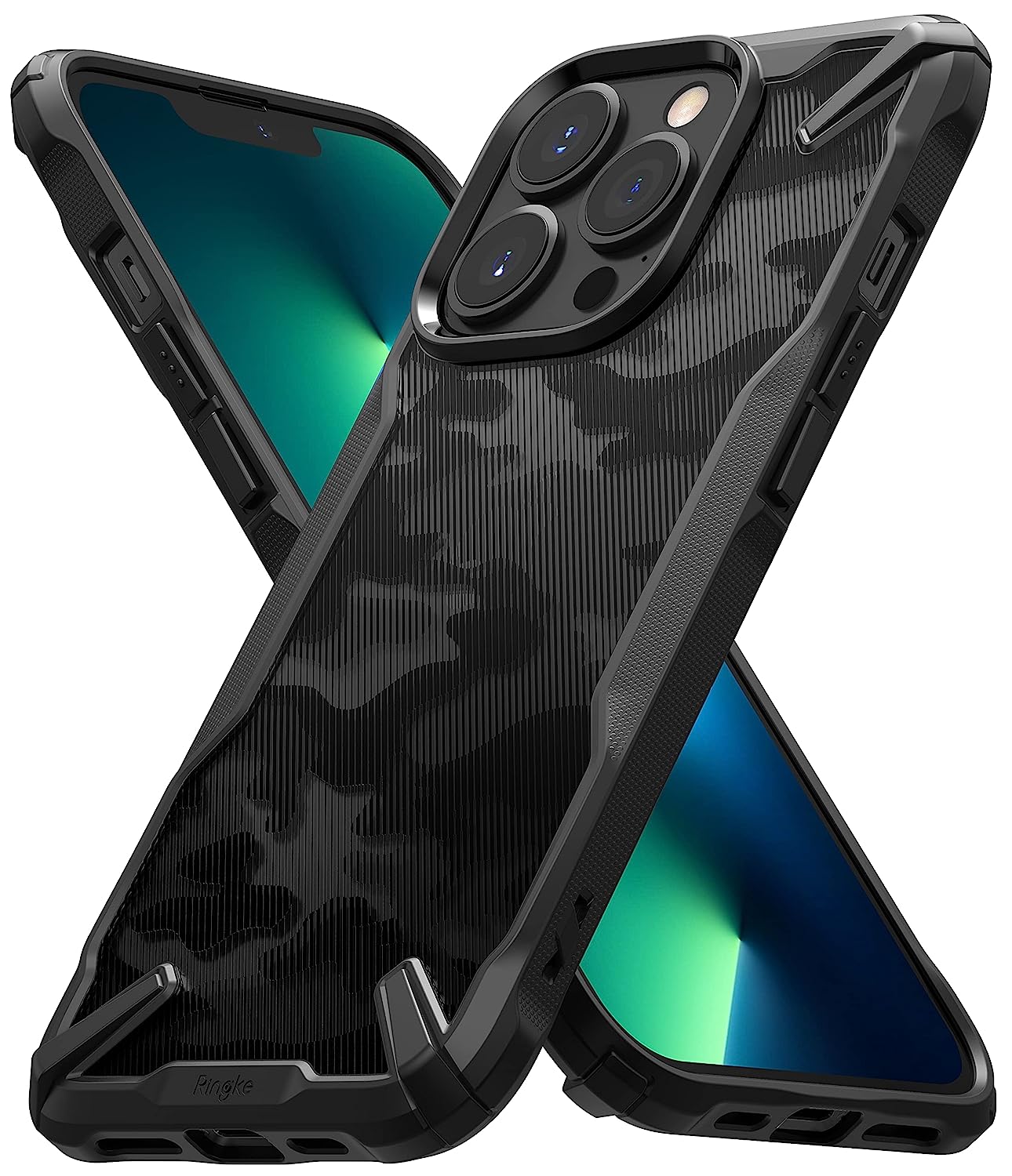 iPhone 13 Pro Back Cover Case | Fusion X - Camo Black