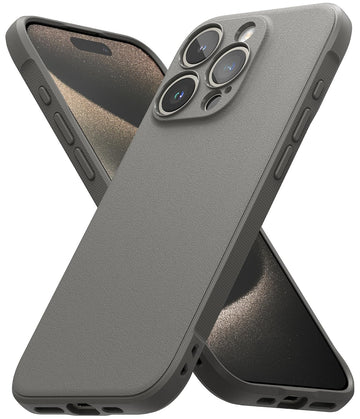 (Refurbished) iPhone 15 Pro Max Back Cover Case | Onyx - Gray