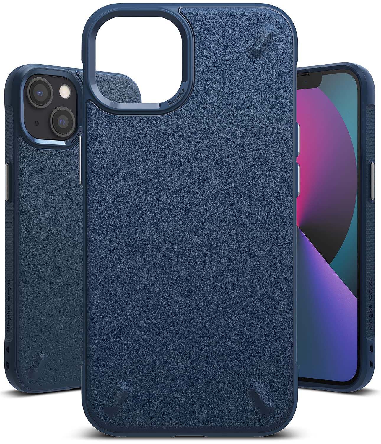 iPhone 13 Back Cover Case - Buy iPhone 13 Back Cover | Onyx - Navy