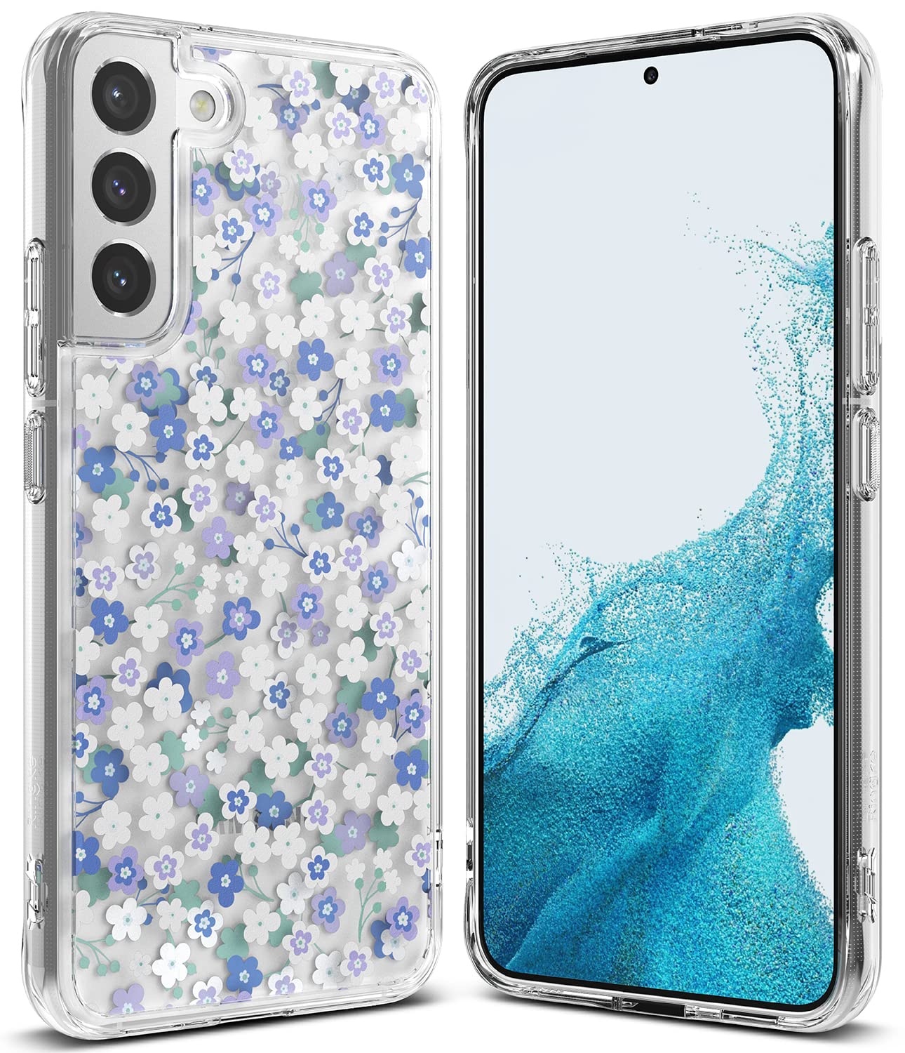 Samsung Galaxy S22 Plus Back Cover Case | Fusion Design - Wild Flowers