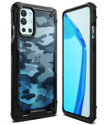 (Refurbished) OnePlus 9R Back Cover Case | Fusion X Camo Black