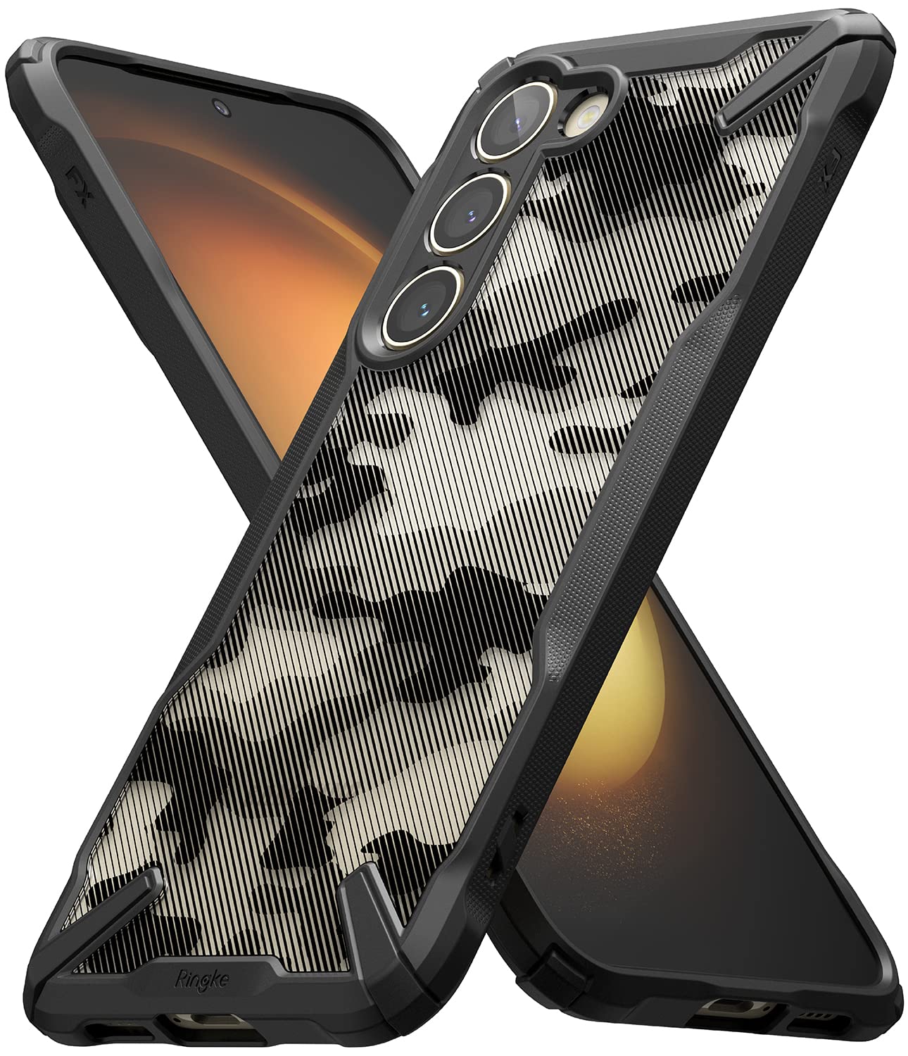 (Refurbished) Samsung Galaxy S23 5G Fusion-X - Camo Black