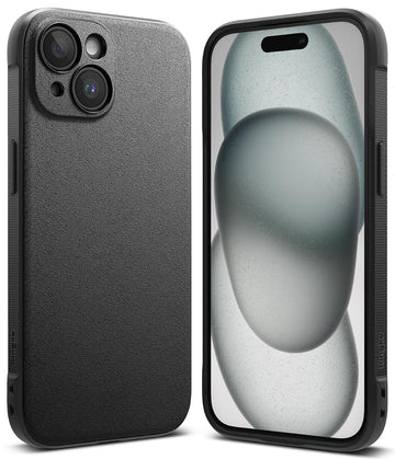 iPhone 15 Back Cover Case | Onyx - Matte Black